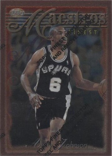 1996-97 Topps Finest - Avery Johnson #32