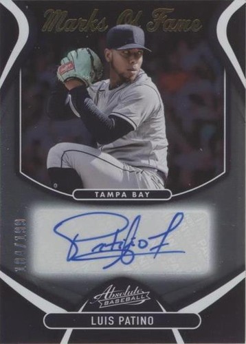 2022 Panini Absolute - Luis Patino #MOF-LP