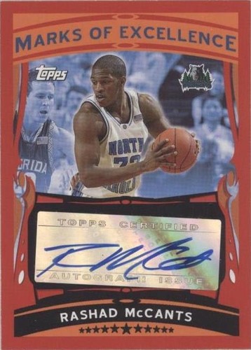 2005-06 Topps - Rashad McCants #ME-RM