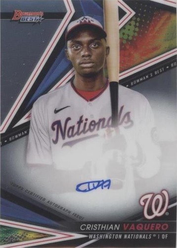 2022 Bowman's Best - Cristhian Vaquero #B22-CV