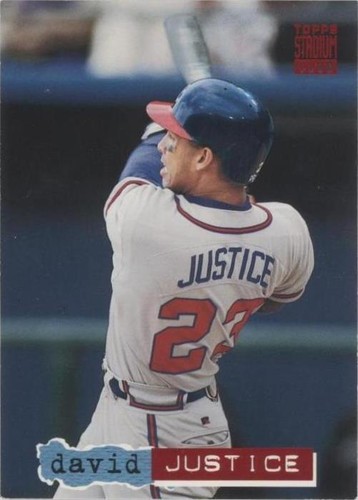 1994 Topps Stadium Club - David Justice #94