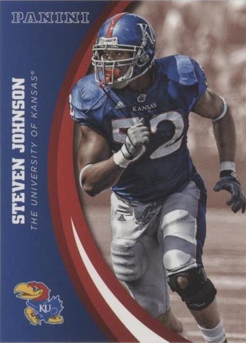 2016 Panini Kansas Jayhawks Steven Johnson #14