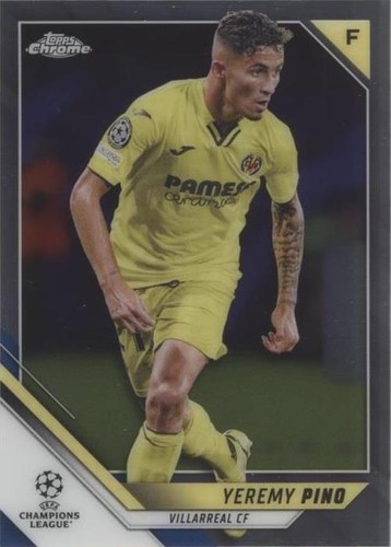 2021-22 Topps Chrome UCL Yeremy Pino #106