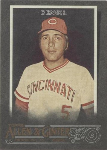 2020 Topps Allen & Ginter's X - Johnny Bench #72