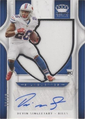 2019 Panini Chronicles Devin Singletary #SA19