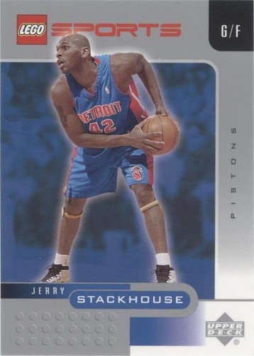 2002-03 Upper Deck Lego Sports - Jerry Stackhouse #17