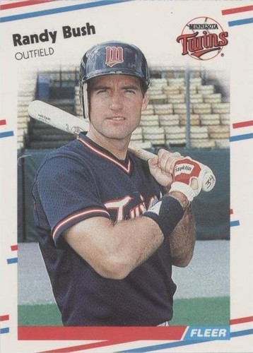 1988 Fleer - Randy Bush #6