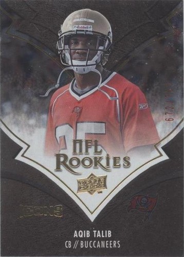2008 Upper Deck Icons Aqib Talib #108