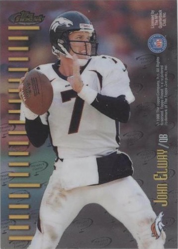 CHARLES WOODSON ~ 1998 Finest Football Non-Protected RC #142 