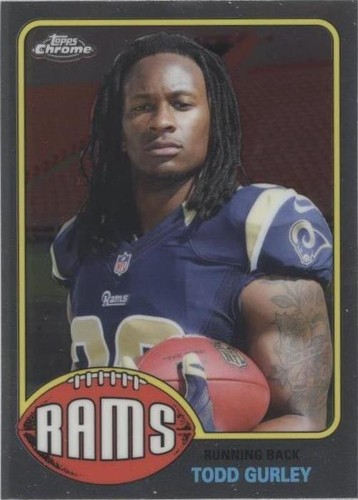 2015 Topps Chrome Todd Gurley II #76-TG