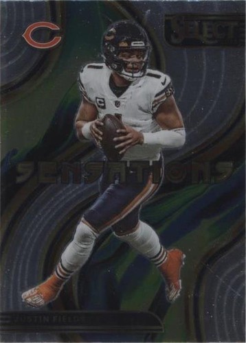2022 Panini Select Justin Fields #SEN-8