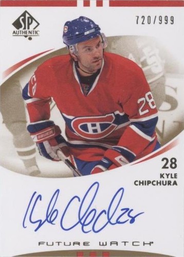 2007-08 SP Authentic - Kyle Chipchura #224