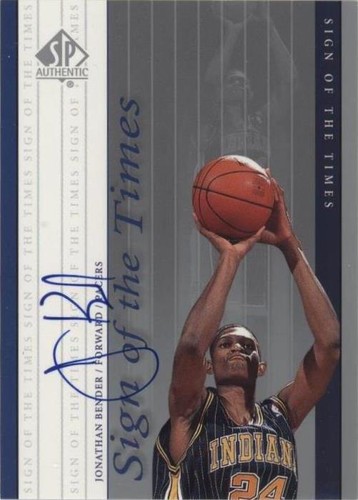 Jonathan Bender 1999-00 SPx Radiance Rookie /100 CSG 9 #95 RC 