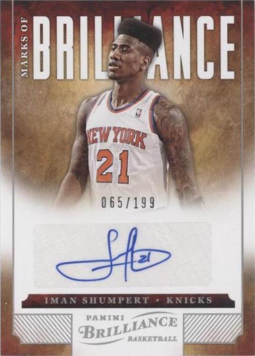 Panini Brilliance 2012-13 - Iman Shumpert #238