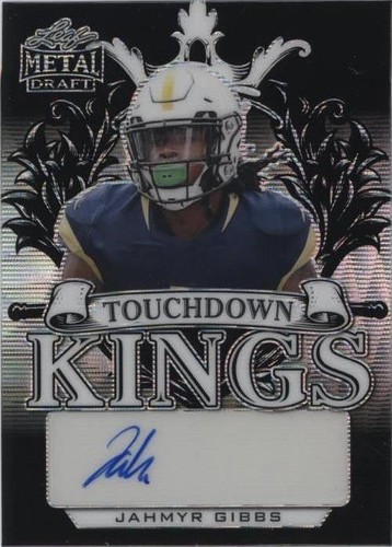 2022 Leaf Metal Draft Jahmyr Gibbs #TK-JG1