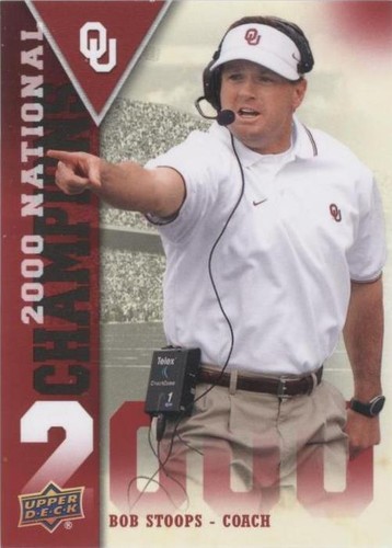 2011 Upper Deck University of Oklahoma Bob Stoops #NC-BS