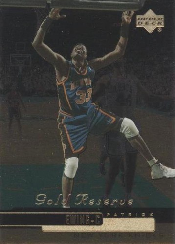 1999-00 Upper Deck Gold Reserve - Patrick Ewing #141