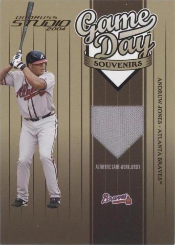 2004 Donruss Studio - Andruw Jones #GD-7