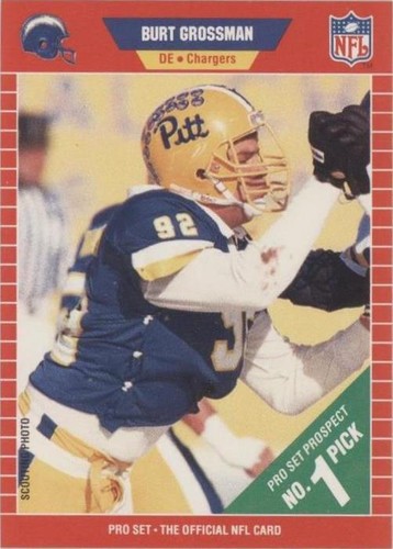 1989 Pro Set Burt Grossman #512