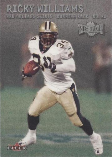 2000 Fleer Metal Ricky Williams #169