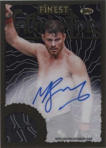 2024 Topps Finest UFC - Michael Bisping #IA-MBG