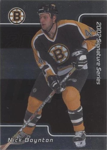 2001-02 In the Game Be A Player Signature Series - Nick Boynton #227