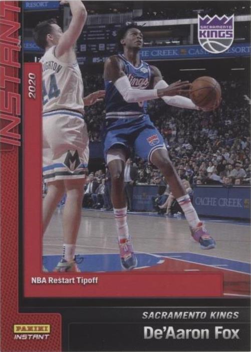2019-20 Panini Instant - De'Aaron Fox #129