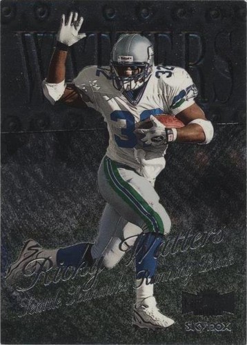 1999 Skybox Metal Universe Ricky Watters #3