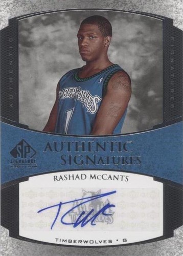 2005-06 SP Signature Edition - Rashad McCants #AS-RM