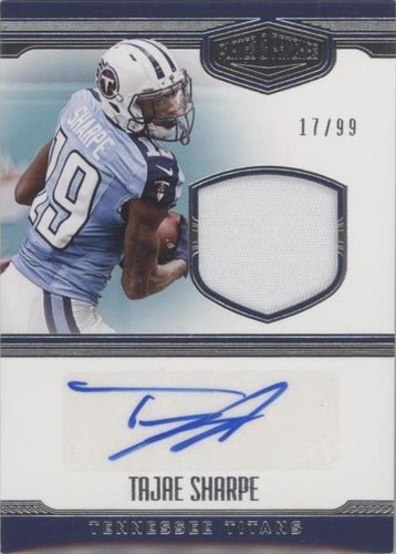 2016 Panini Plates & Patches Tajae Sharpe #42