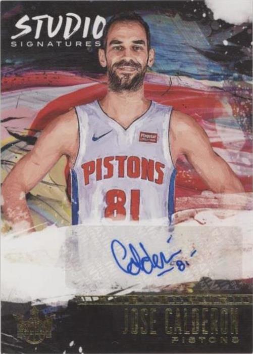 2018-19 Panini Court Kings - Jose Calderon #ST-JCD