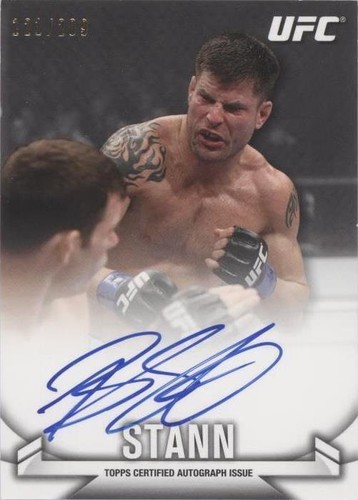 2013 Topps UFC Knockout - Brian Stann #KA-BS