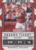 2020 Panini Contenders Draft Picks Russell Wilson #87