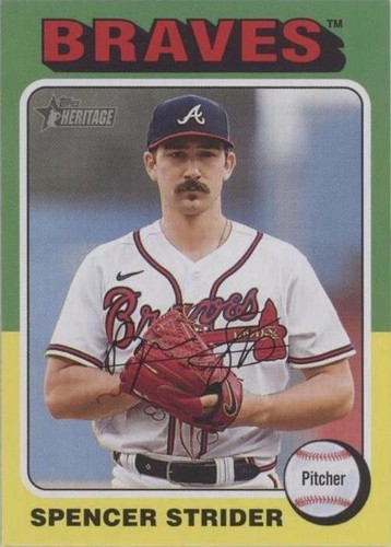 2024 Topps Heritage - Spencer Strider #443