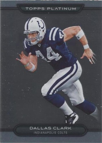 2010 Topps Platinum Dallas Clark #80