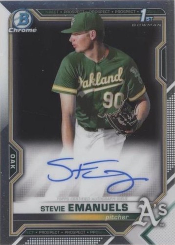 2021 Bowman - Stevie Emanuels #CPA-SE