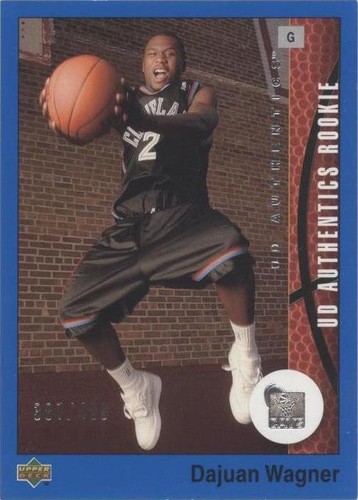 2002-03 Upper Deck UD Authentics - Dajuan Wagner #127
