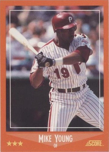 1988 Score Rookies & Traded - Mike Young #51T