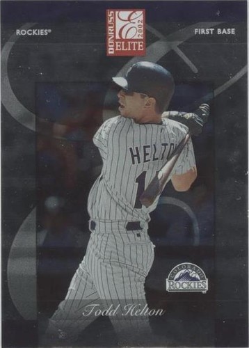 2002 Donruss Elite - Todd Helton #9