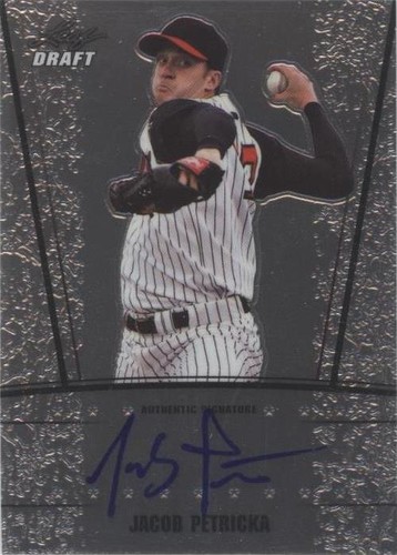 2011 Leaf Metal Draft - Jake Petricka #AU-JP1