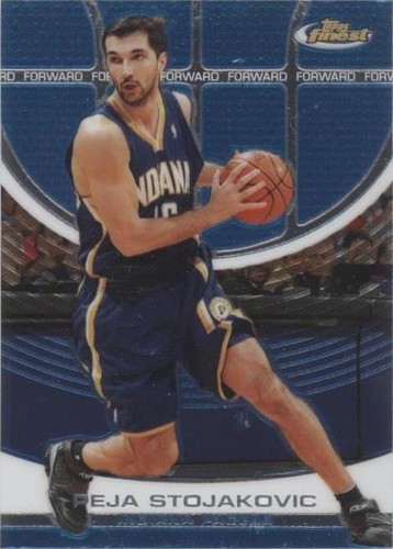 2005-06 Topps Finest - Peja Stojakovic #84