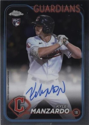 2024 Topps Chrome Update Series - Kyle Manzardo #RA-KMA
