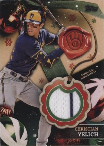 2024 Topps Holiday - Christian Yelich #RC-CY