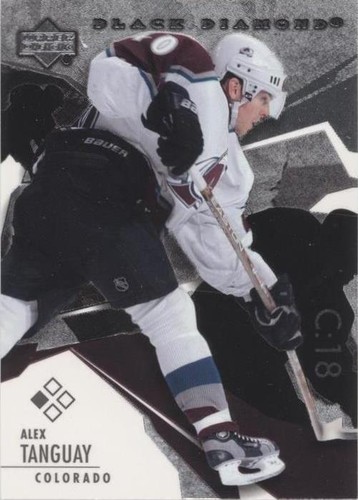 2003-04 Upper Deck Black Diamond - Alex Tanguay #46