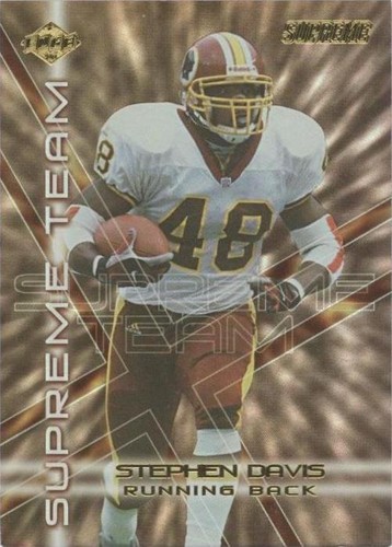 2000 Collector's Edge Supreme Stephen Davis #ST8