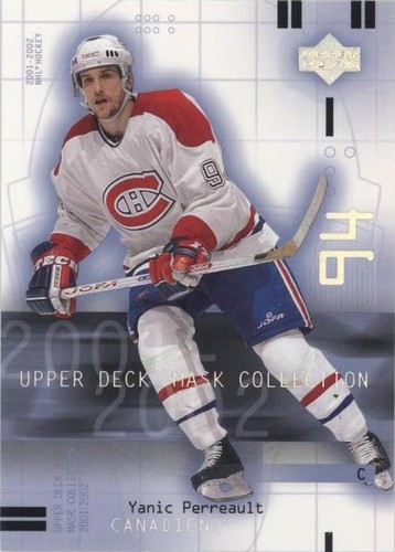 2001-02 Upper Deck Mask Collection - Yanic Perreault #48