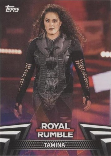 2019 Topps WWE Women's Division - Tamina Snuka #RR-9
