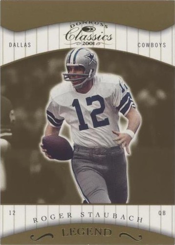 2001 Donruss Classics Roger Staubach #164