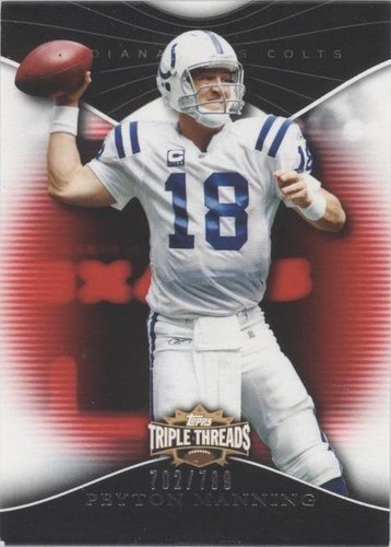 2009 Topps Triple Threads Peyton Manning #6