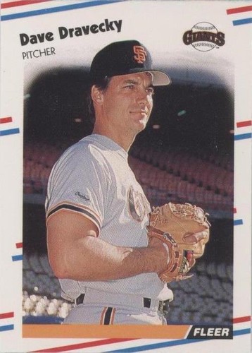 1988 Fleer - Dave Dravecky #81